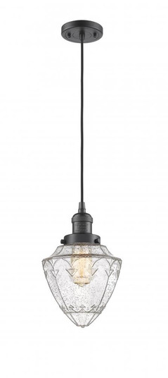 Bullet - 1 Light - 7 inch - Oil Rubbed Bronze - Cord hung - Mini Pendant (3442|201C-OB-G664-7)