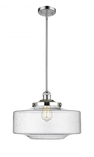 Bridgeton - 1 Light - 16 inch - Polished Chrome - Stem Hung - Mini Pendant (3442|201S-PC-G694-16-LED)
