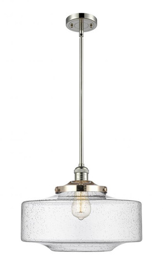 Bridgeton - 1 Light - 12 inch - Polished Nickel - Stem Hung - Mini Pendant (3442|201S-PN-G694-16-LED)