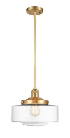 Bridgeton - 1 Light - 12 inch - Satin Gold - Stem Hung - Mini Pendant (3442|201S-SG-G692-12-LED)