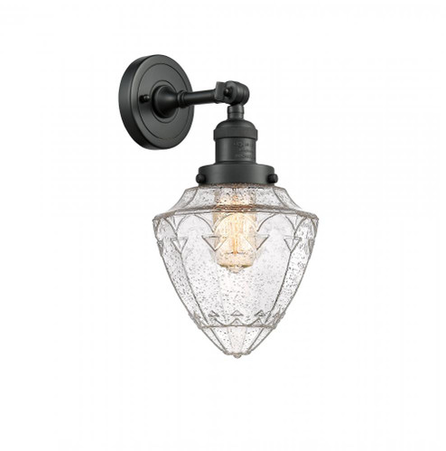 Bullet - 1 Light - 7 inch - Matte Black - Adjustable Sconce (3442|203-BK-G664-7)