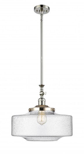 Bridgeton - 1 Light - 16 inch - Polished Nickel - Stem Hung - Mini Pendant (3442|206-PN-G694-16-LED)