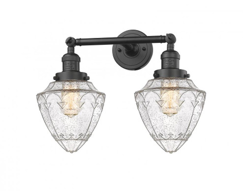 Bullet - 2 Light - 18 inch - Oil Rubbed Bronze - Adjustable Bath Vanity Light (3442|208-OB-G664-7)