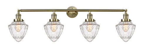 Bullet - 4 Light - 46 inch - Antique Brass - Adjustable Bath Vanity Light (3442|215-AB-G664-7)