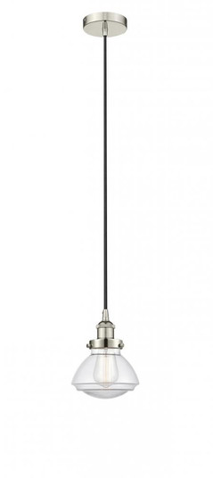 Olean - 1 Light - 7 inch - Polished Nickel - Cord hung - Mini Pendant (3442|616-1PH-PN-G322)