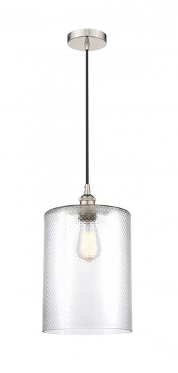 Cobbleskill - 1 Light - 9 inch - Polished Nickel - Cord hung - Mini Pendant (3442|616-1P-PN-G112-L-LED)