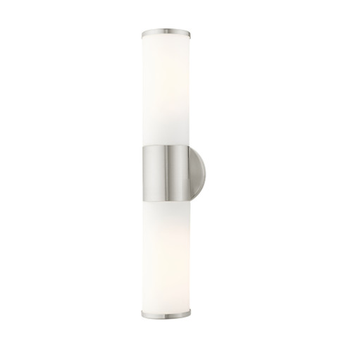 2 Lt Brushed Nickel ADA Vanity Sconce (108|16562-91)