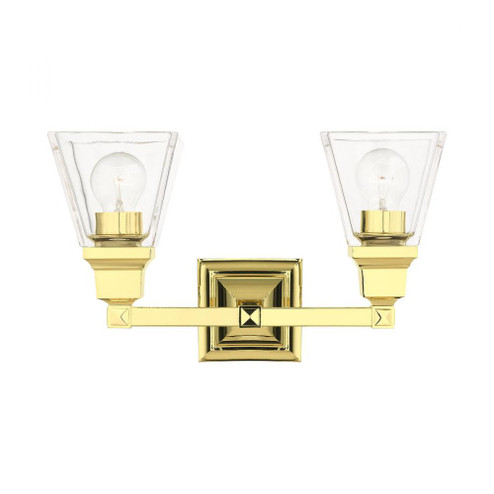 2 Lt Polished Brass Bath Vanity (108|17172-02)