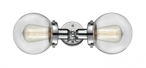Beacon - 2 Light - 14 inch - Polished Chrome - Bath Vanity Light (3442|900H-2W-PC-G202-6)