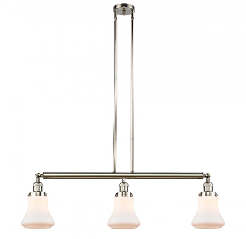 Bellmont - 3 Light - 39 inch - Polished Nickel - Stem Hung - Adjustable Island Light (3442|213-PN-G191-LED)