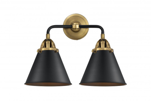 Appalachian - 2 Light - 16 inch - Black Antique Brass - Bath Vanity Light (3442|288-2W-BAB-M13-BK)