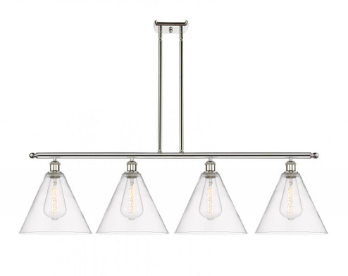 Berkshire - 4 Light - 50 inch - Polished Nickel - Cord hung - Island Light (3442|516-4I-PN-GBC-122)