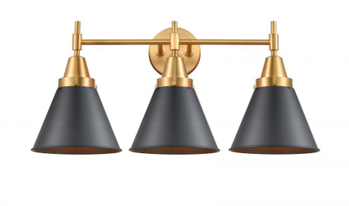 Appalachian - 3 Light - 26 inch - Satin Gold - Bath Vanity Light (3442|447-3W-SG-M13-BK)