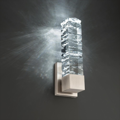 JULIET 15IN CRYSTAL SCONCE 3500K (3612|WS-58115-BN)