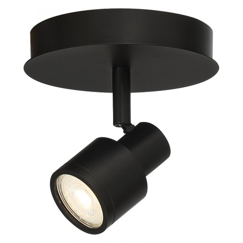 1 Light Adjustable LED Flush Mount (7|63071LEDDLP-MBL)