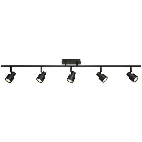 5 Light Adjustable LED Track (7|63075LEDDLP-MBL)