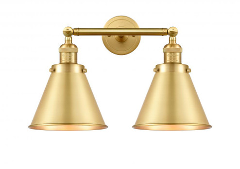 Appalachian - 2 Light - 18 inch - Satin Gold - Adjustable Bath Vanity Light (3442|208-SG-M13-SG-LED)