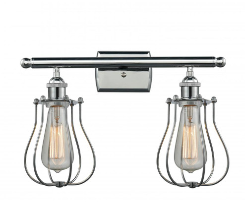 Muselet - 2 Light - 16 inch - Polished Chrome - Bath Vanity Light (3442|516-2W-PC-CE513)