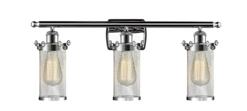 Bleecker - 3 Light - 24 inch - Polished Chrome - Bath Vanity Light (3442|516-3W-PC-CE219)