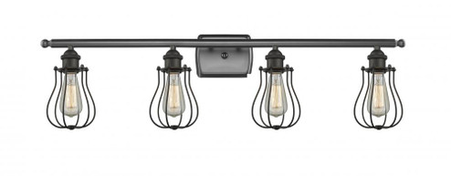 Muselet - 4 Light - 36 inch - Oil Rubbed Bronze - Bath Vanity Light (3442|516-4W-OB-CE513-LED)
