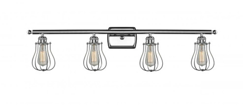 Muselet - 4 Light - 36 inch - Polished Chrome - Bath Vanity Light (3442|516-4W-PC-CE513-LED)