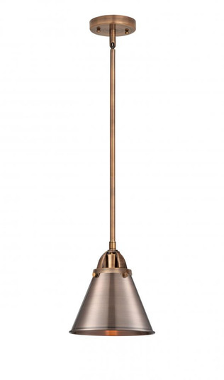 Appalachian - 1 Light - 8 inch - Antique Copper - Stem hung - Mini Pendant (3442|288-1S-AC-M13-AC)