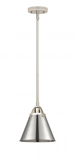 Appalachian - 1 Light - 8 inch - Polished Nickel - Stem hung - Mini Pendant (3442|288-1S-PN-M13-PN-LED)