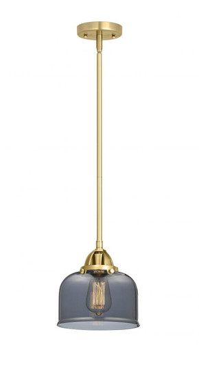 Bell - 1 Light - 8 inch - Satin Gold - Stem hung - Mini Pendant (3442|288-1S-SG-G73)