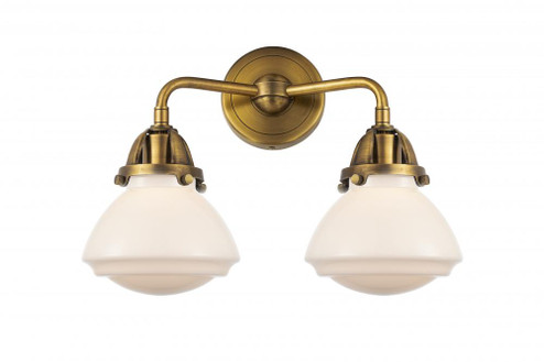 Olean - 2 Light - 15 inch - Brushed Brass - Bath Vanity Light (3442|288-2W-BB-G321)