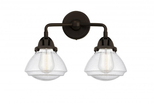 Olean - 2 Light - 15 inch - Oil Rubbed Bronze - Bath Vanity Light (3442|288-2W-OB-G324-LED)