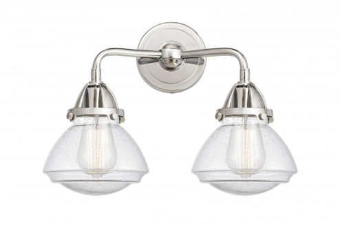 Olean - 2 Light - 15 inch - Polished Chrome - Bath Vanity Light (3442|288-2W-PC-G324-LED)