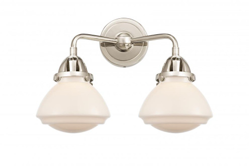 Olean - 2 Light - 15 inch - Polished Nickel - Bath Vanity Light (3442|288-2W-PN-G321)
