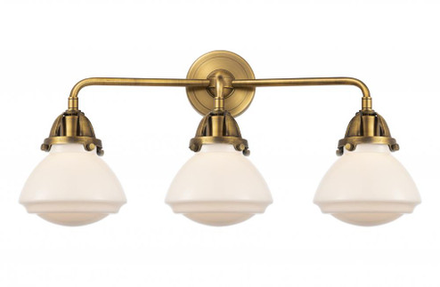 Olean - 3 Light - 25 inch - Brushed Brass - Bath Vanity Light (3442|288-3W-BB-G321-LED)