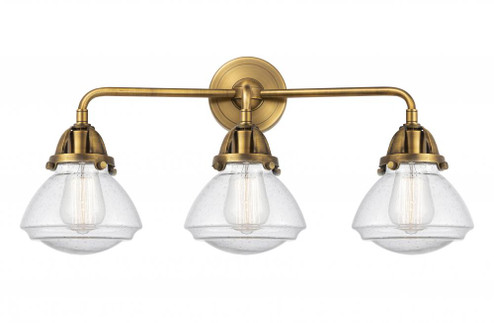 Olean - 3 Light - 25 inch - Brushed Brass - Bath Vanity Light (3442|288-3W-BB-G324)