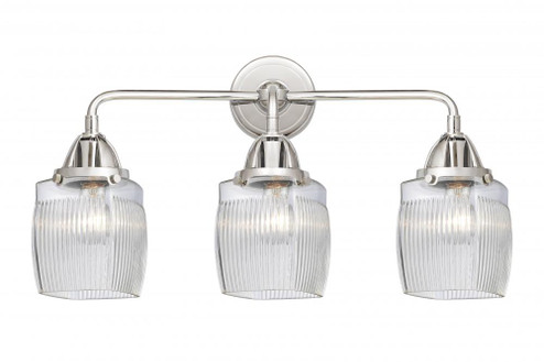 Colton - 3 Light - 24 inch - Polished Chrome - Bath Vanity Light (3442|288-3W-PC-G302-LED)