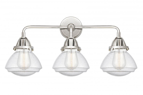Olean - 3 Light - 25 inch - Polished Chrome - Bath Vanity Light (3442|288-3W-PC-G324-LED)