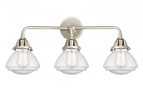 Olean - 3 Light - 25 inch - Polished Nickel - Bath Vanity Light (3442|288-3W-PN-G324)