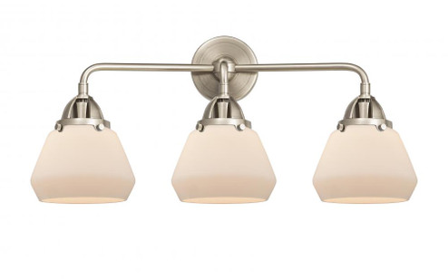 Fulton - 3 Light - 25 inch - Brushed Satin Nickel - Bath Vanity Light (3442|288-3W-SN-G171-LED)