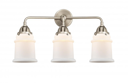 Canton - 3 Light - 24 inch - Brushed Satin Nickel - Bath Vanity Light (3442|288-3W-SN-G181-LED)