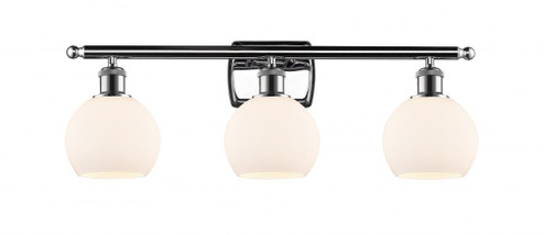 Athens - 3 Light - 26 inch - Polished Chrome - Bath Vanity Light (3442|516-3W-PC-G121-6)