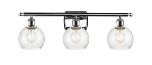 Athens - 3 Light - 26 inch - Polished Chrome - Bath Vanity Light (3442|516-3W-PC-G124-6)