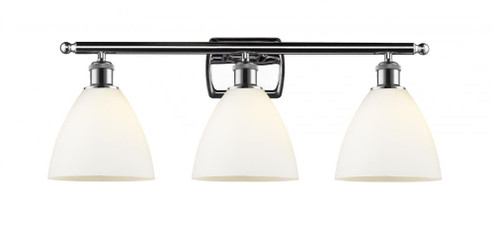 Bristol - 3 Light - 28 inch - Polished Chrome - Bath Vanity Light (3442|516-3W-PC-GBD-751-LED)