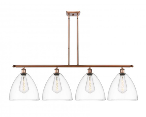 Bristol - 4 Light - 50 inch - Antique Copper - Cord hung - Island Light (3442|516-4I-AC-GBD-122)