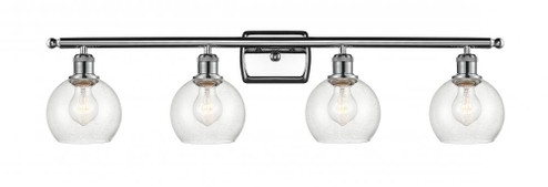 Athens - 4 Light - 36 inch - Polished Chrome - Bath Vanity Light (3442|516-4W-PC-G124-6)