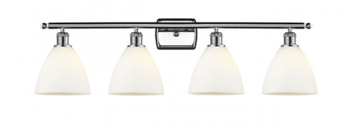 Bristol - 4 Light - 38 inch - Polished Chrome - Bath Vanity Light (3442|516-4W-PC-GBD-751-LED)