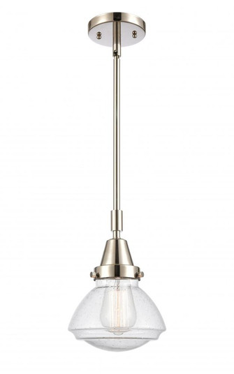 Olean - 1 Light - 7 inch - Polished Nickel - Mini Pendant (3442|447-1S-PN-G324-LED)
