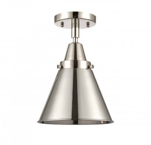 Appalachian - 1 Light - 8 inch - Polished Nickel - Semi-Flush Mount (3442|447-1C-PN-M13-PN-LED)