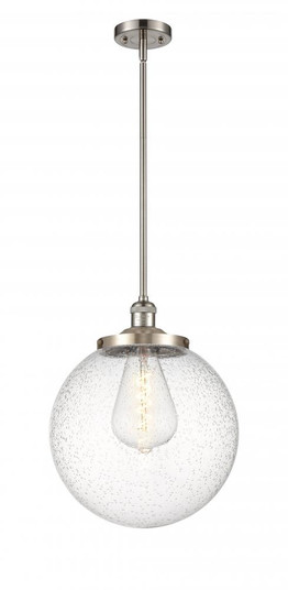 Beacon - 1 Light - 14 inch - Brushed Satin Nickel - Stem Hung - Pendant (3442|201S-SN-G204-14)