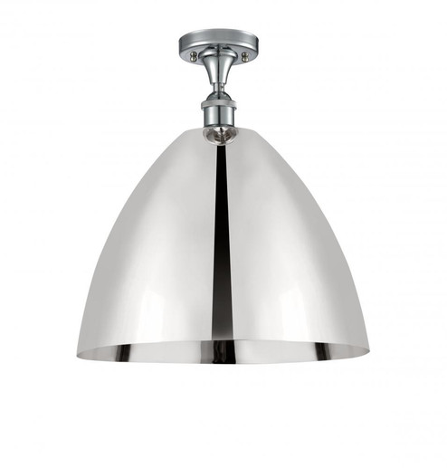 Bristol - 1 Light - 16 inch - Polished Chrome - Semi-Flush Mount (3442|516-1C-PC-MBD-16-PC-LED)