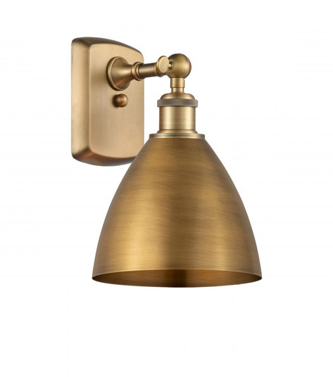 Bristol - 1 Light - 8 inch - Brushed Brass - Sconce (3442|516-1W-BB-MBD-75-BB-LED)